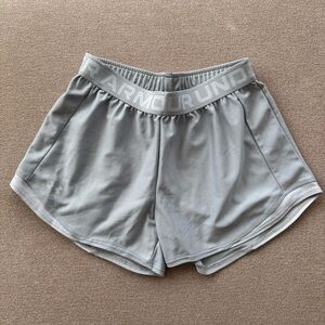 Under Armour Women's Gray Athletic Shorts